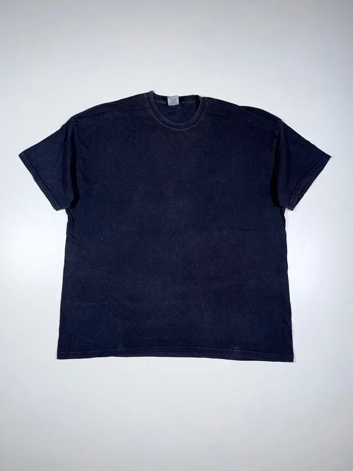 Vintage Plain Black Oversized T-shirt