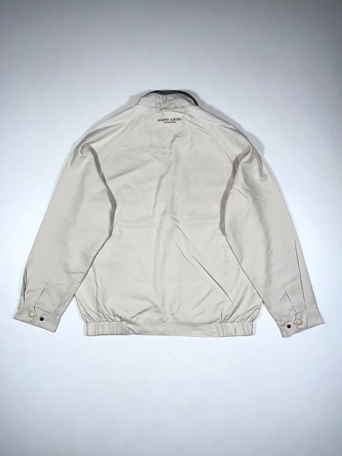 Pierre Cardin Oversized Y2K Zip-Up Jacket — photo 4