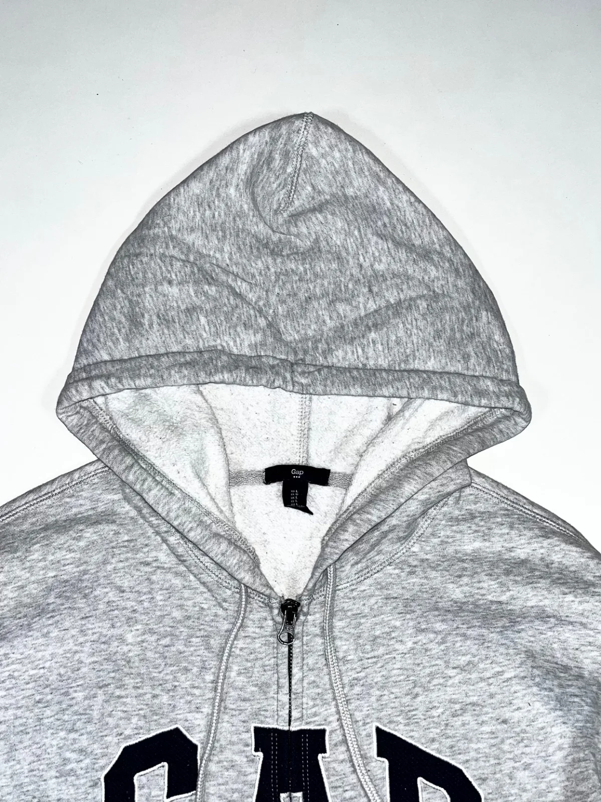 Vintage Gap Logo Premium Zip-Up Hooded — photo 2