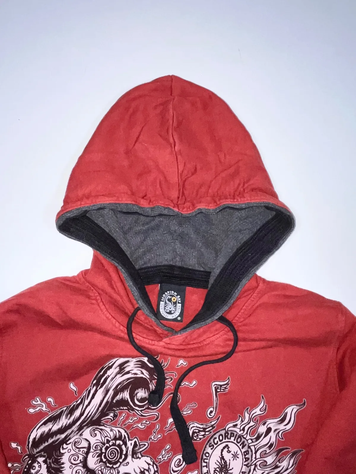 Vintage Scorpion Day’s Skull Printed hoodie — photo 2