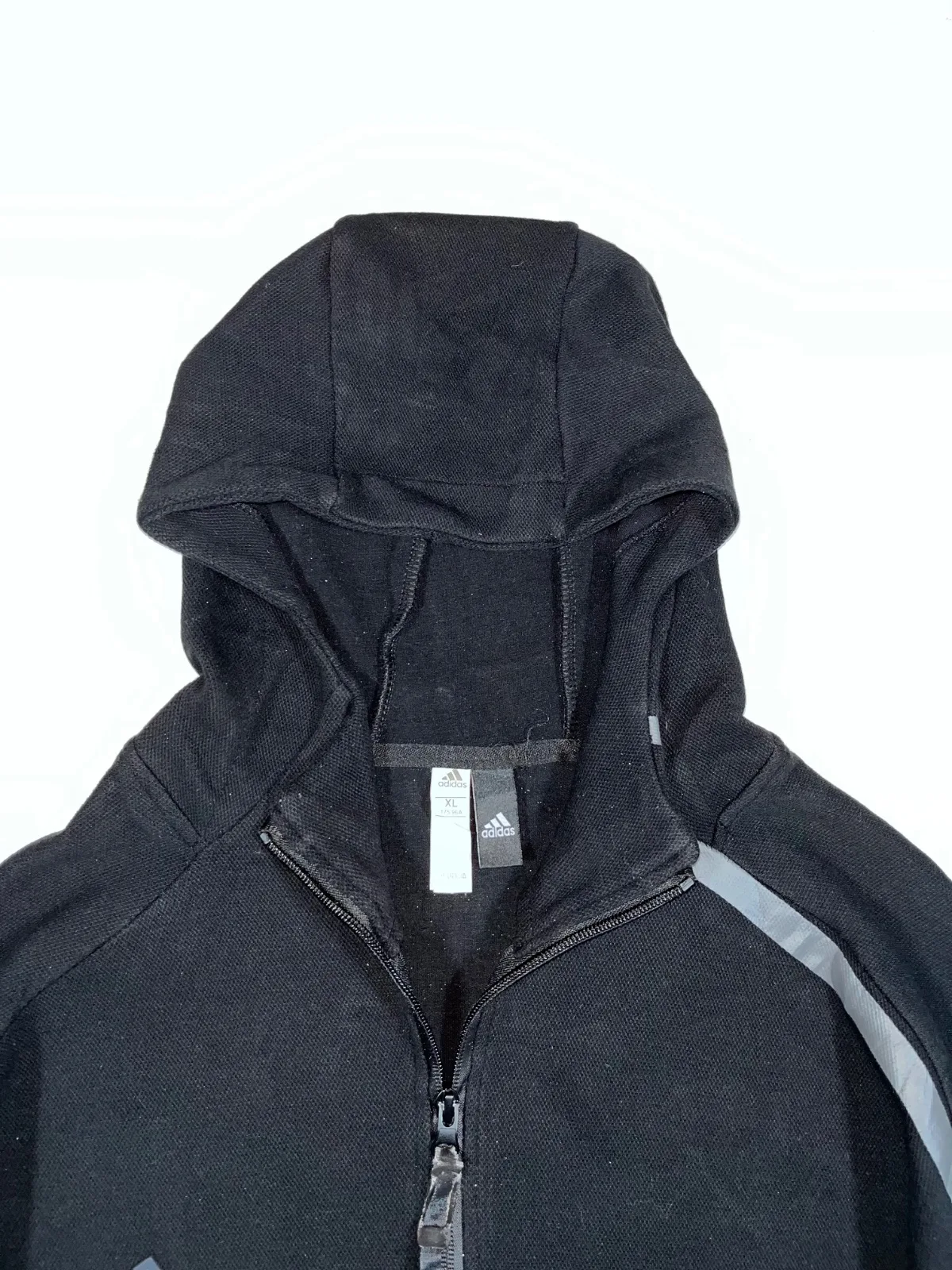 Vintage Adidas Zip-Up Hooded Jacket — photo 2