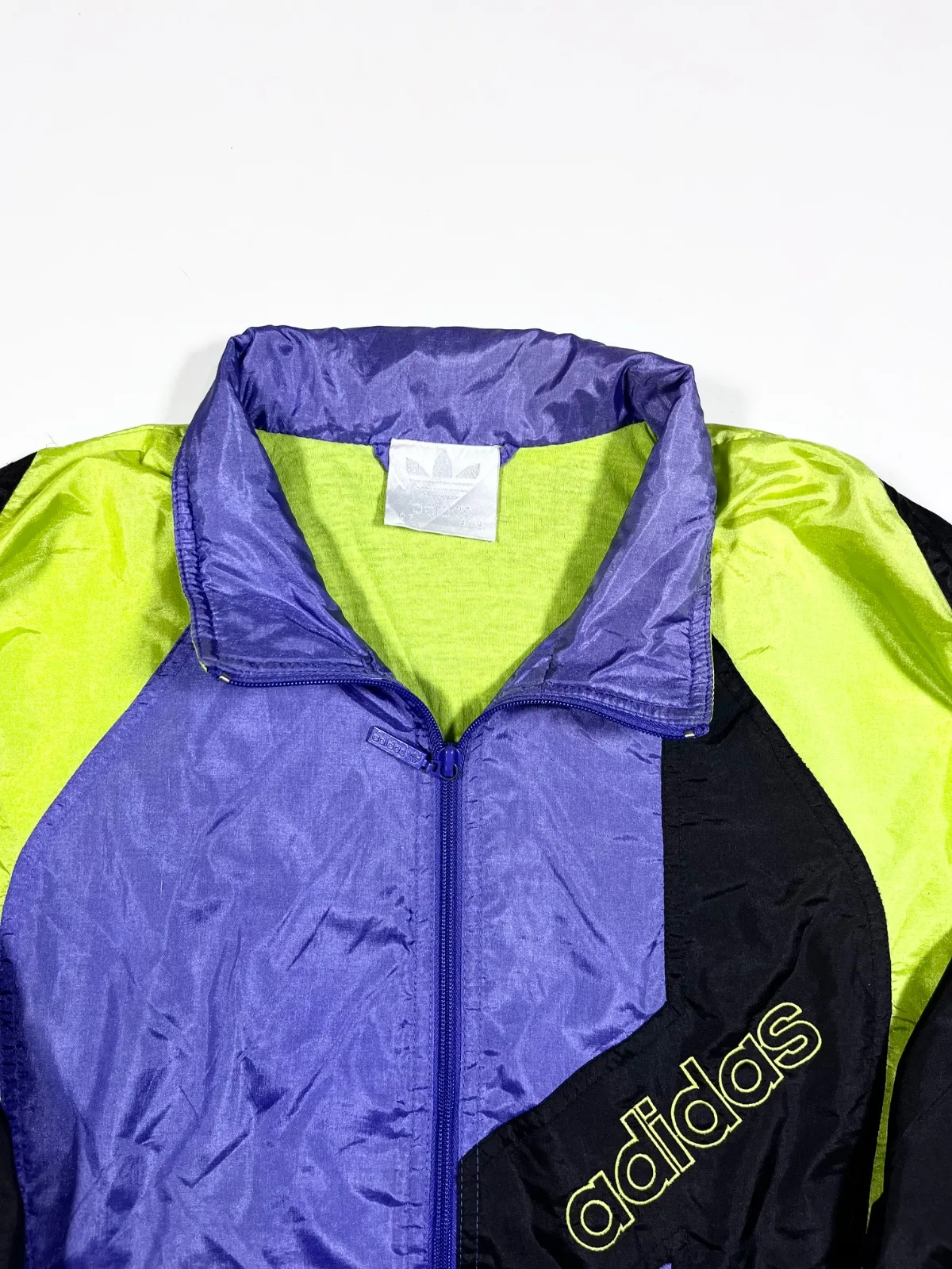 Vintage Adidas Colour Block Y2K Jacket — photo 2
