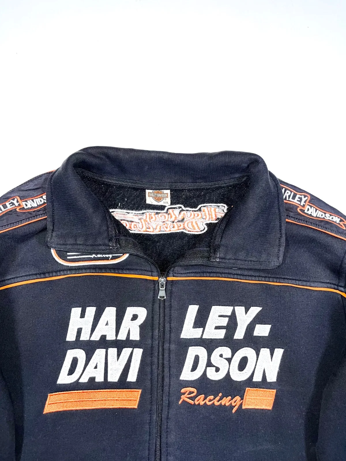 Vintage Harley Davidson Y2K Style Racing Jacket — photo 2