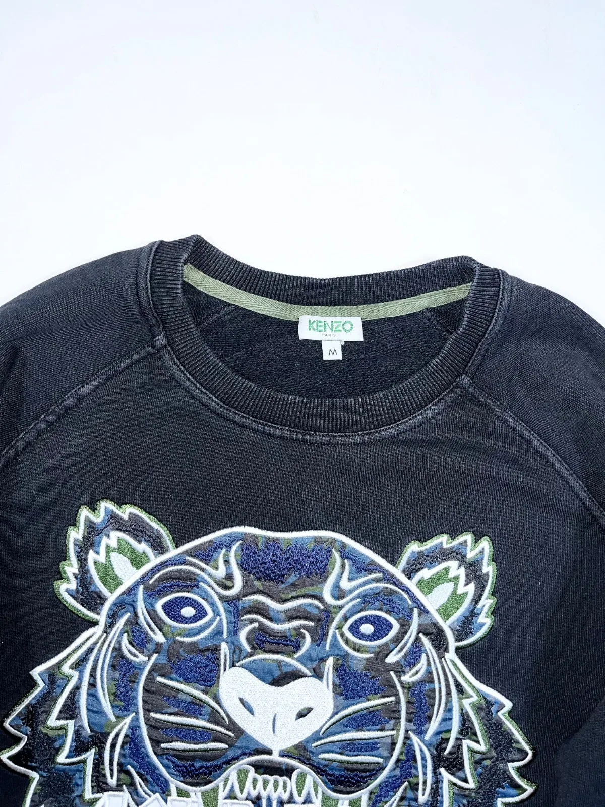 Kenzo Paris Tiger Embroidered Crewneck Sweatshirt — photo 2