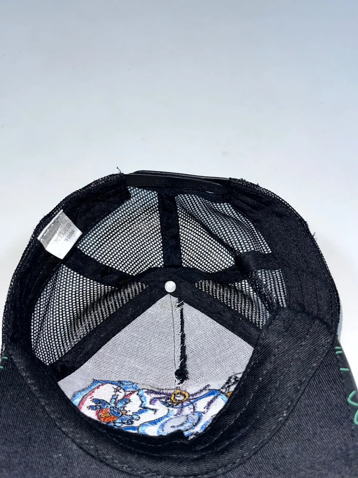 Vintage Skull Embroidered Cap — photo 2