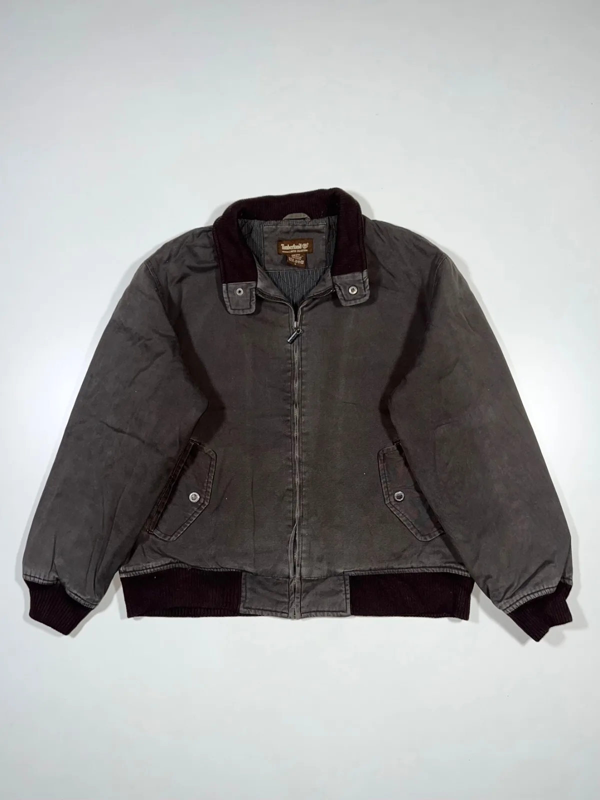Vintage Timberlands Hard Cotton Jacket
