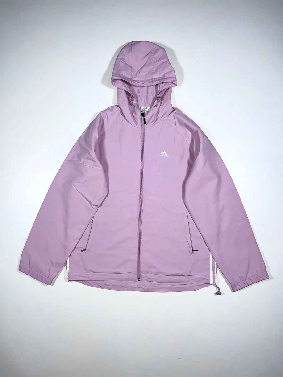 Vintage Adidas Zip-Up Hooded Jacket