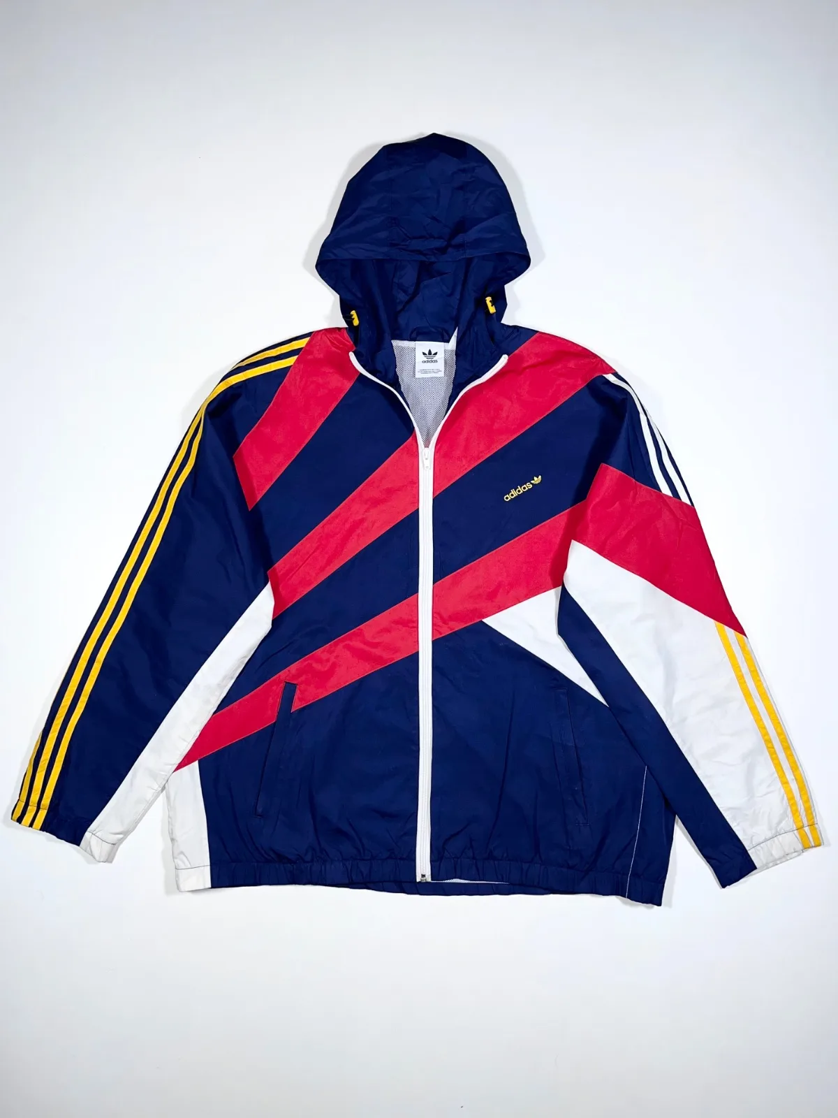 Vintage Adidas Colour Block Oversized Y2K Jacket