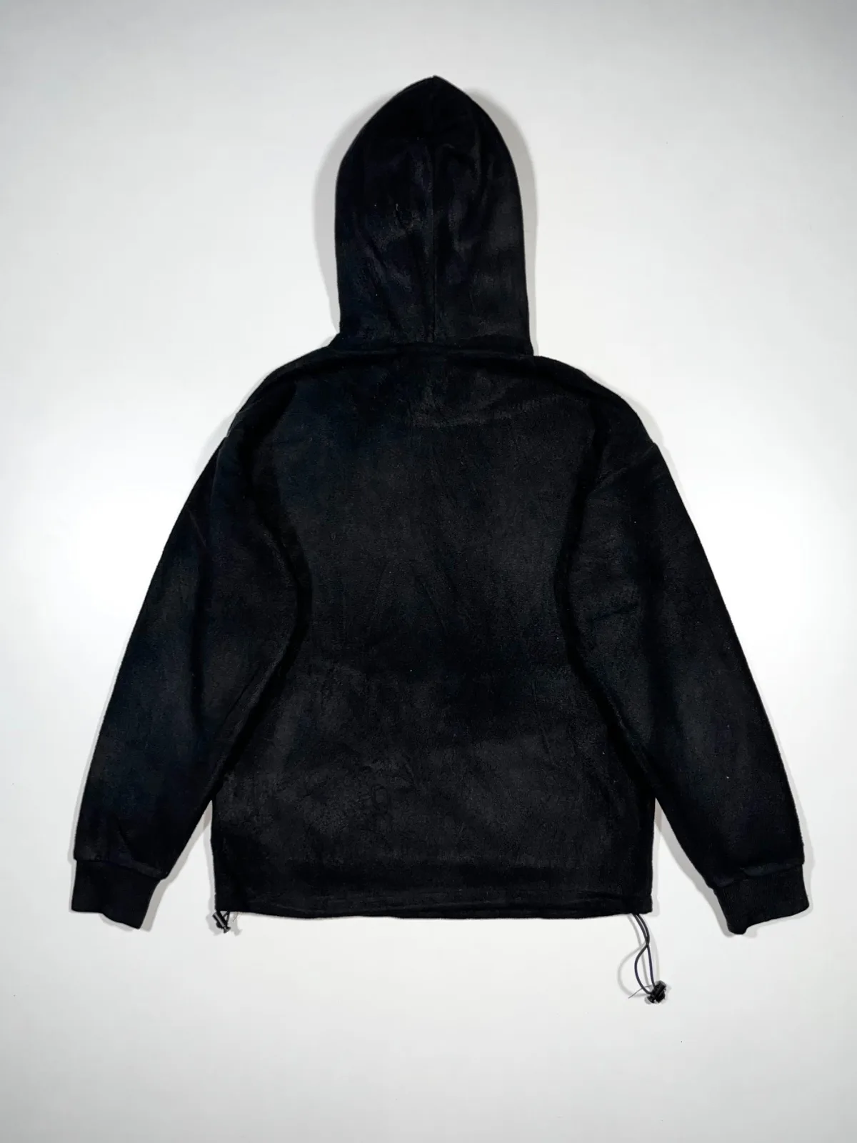 Vintage Black Squad Reflective Printed Hoodie — photo 5