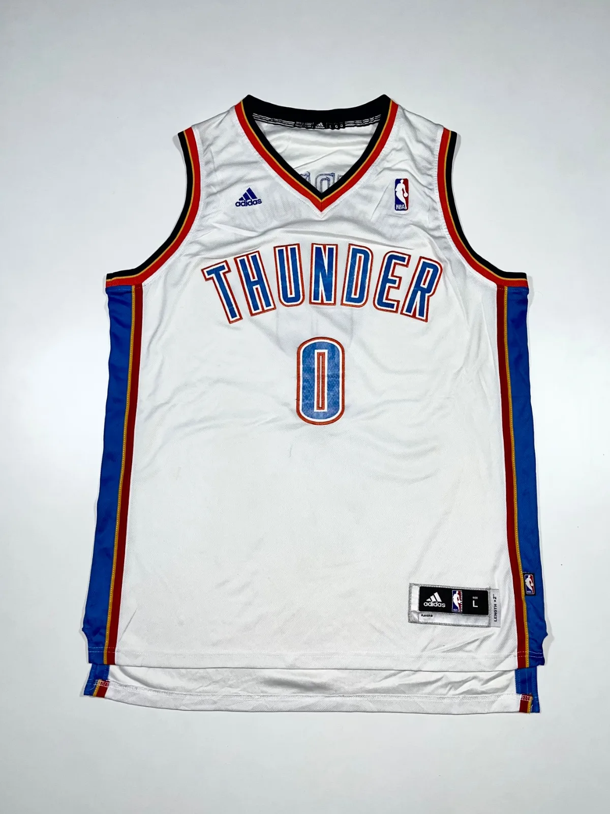 Vintage Adidas X NBA Thunder-0 Jearsy
