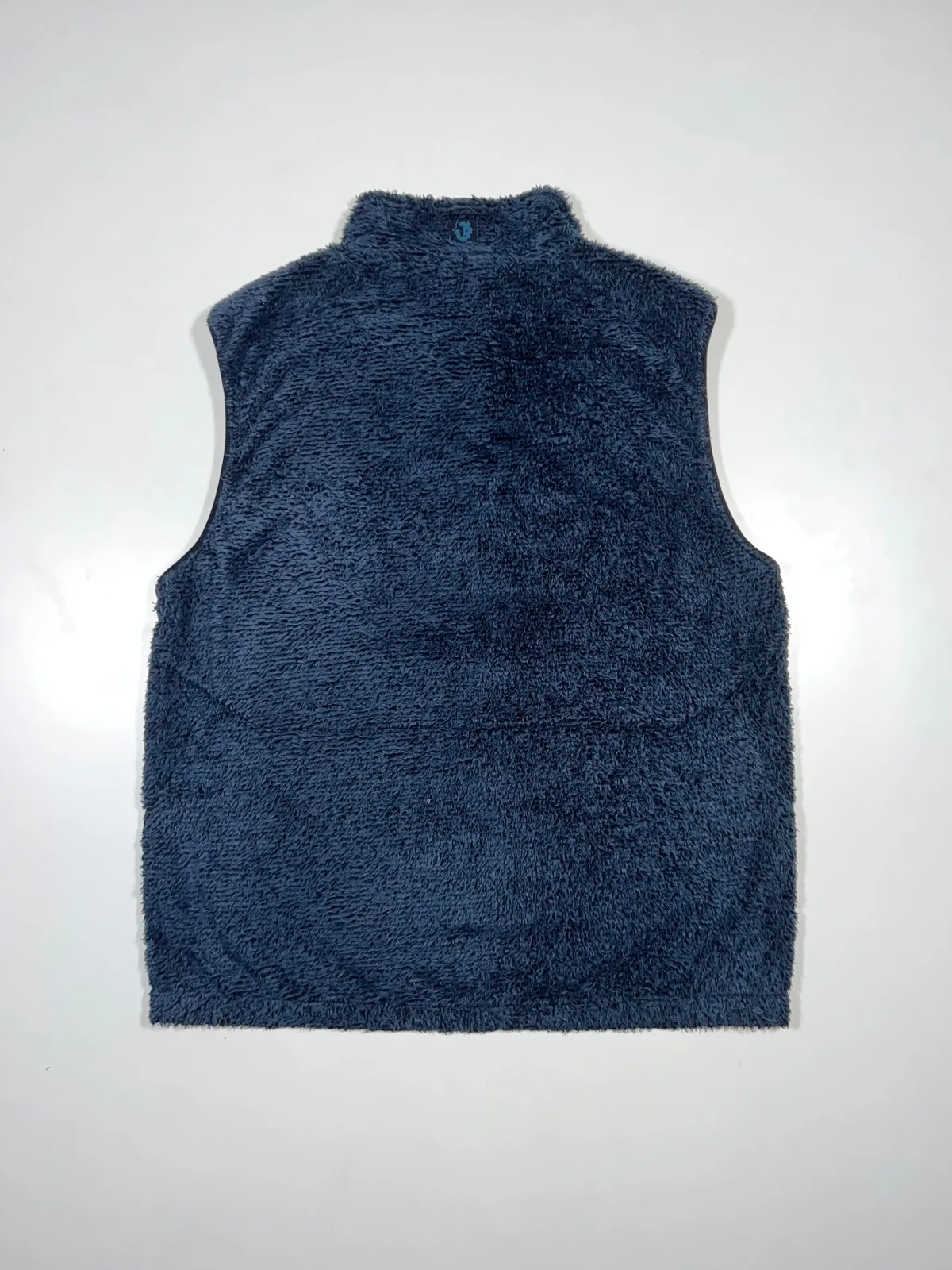 Vintage Black Yak Fleece Vest — photo 4