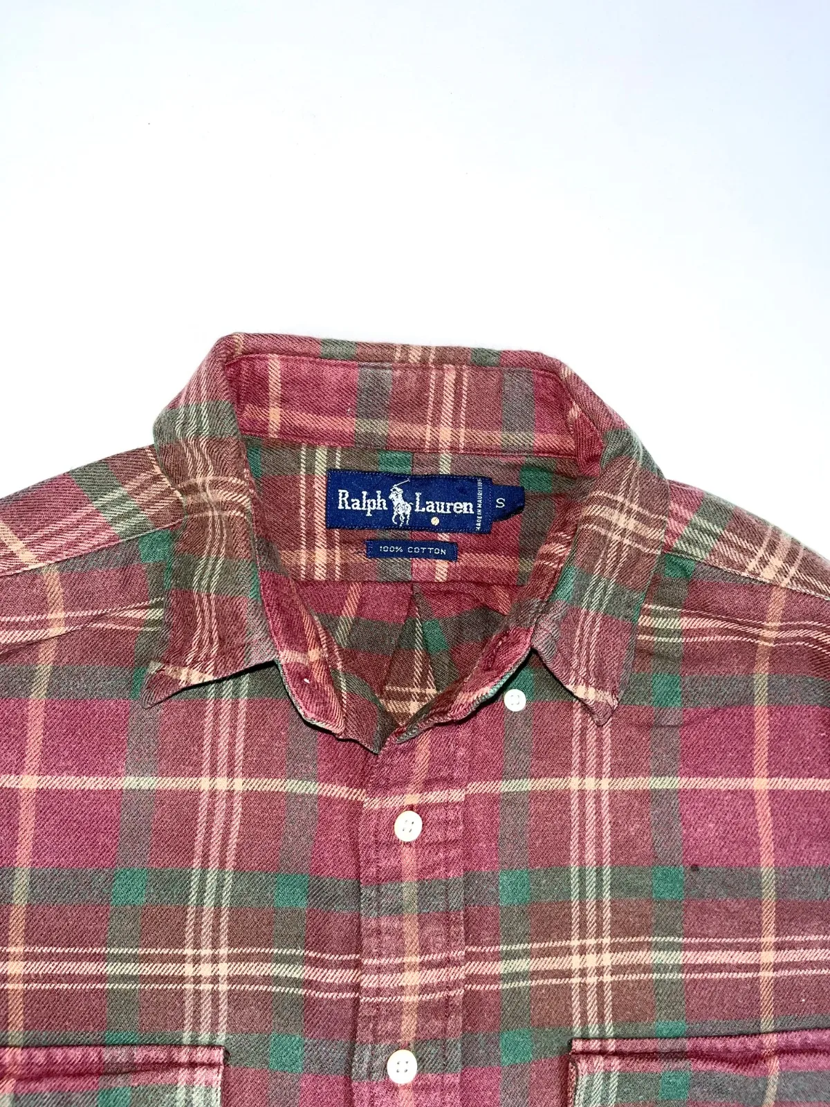 Polo Ralph Laure Heavy Cotton Check Shirt — photo 2
