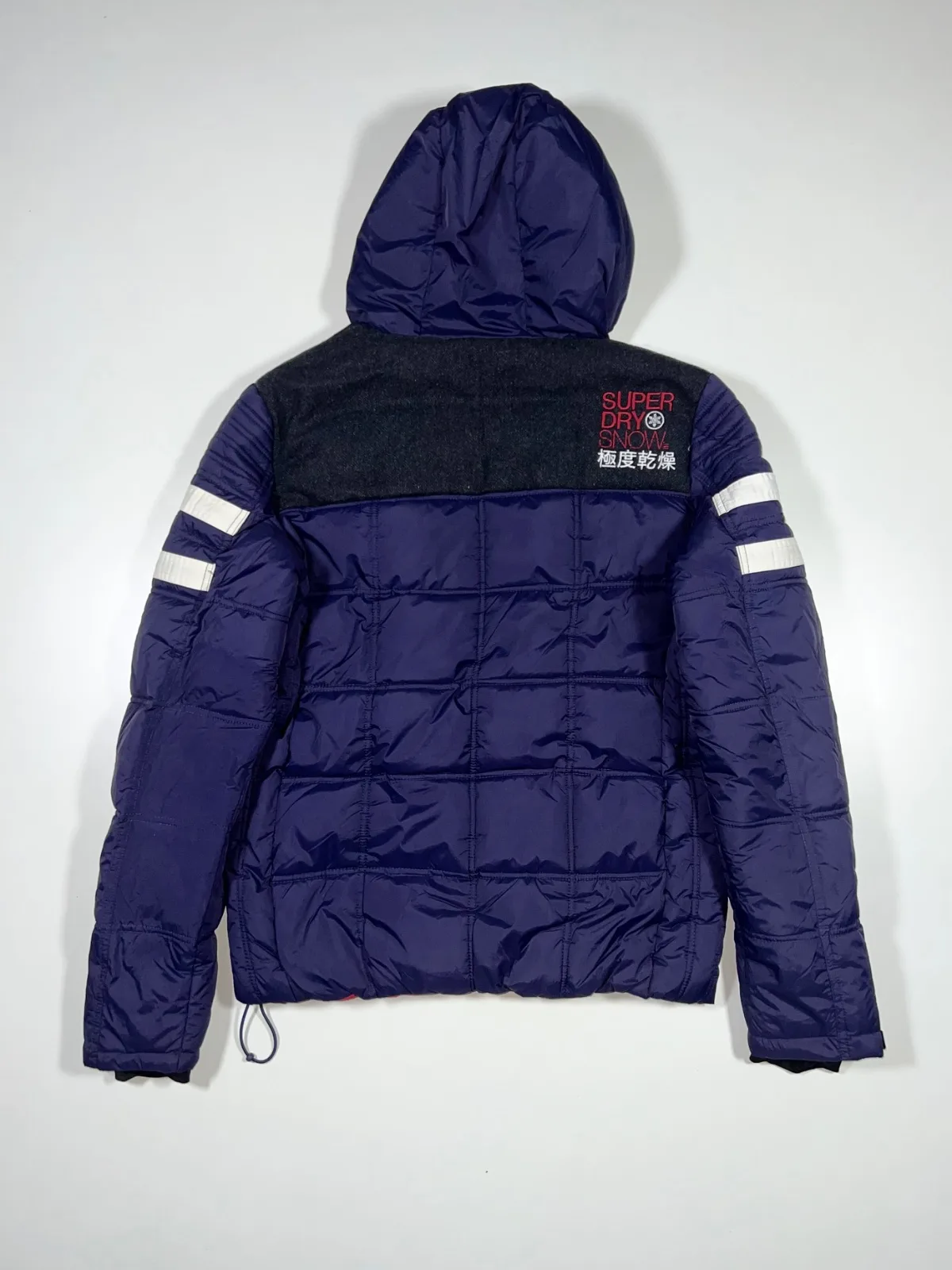 Vintage Superdry GTR Racer Snow Puffer Jacket — photo 4