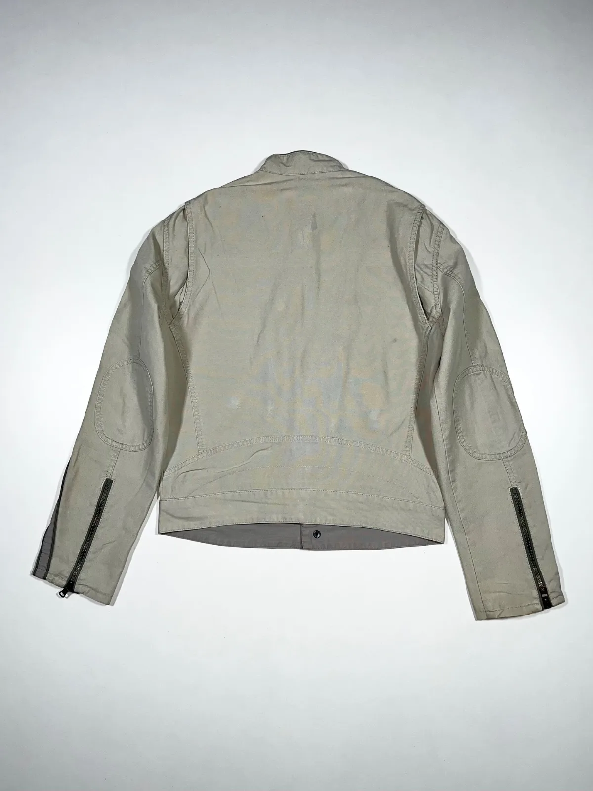 A|X Armani Exchange Moto Style Striped Y2K Jacket — photo 5