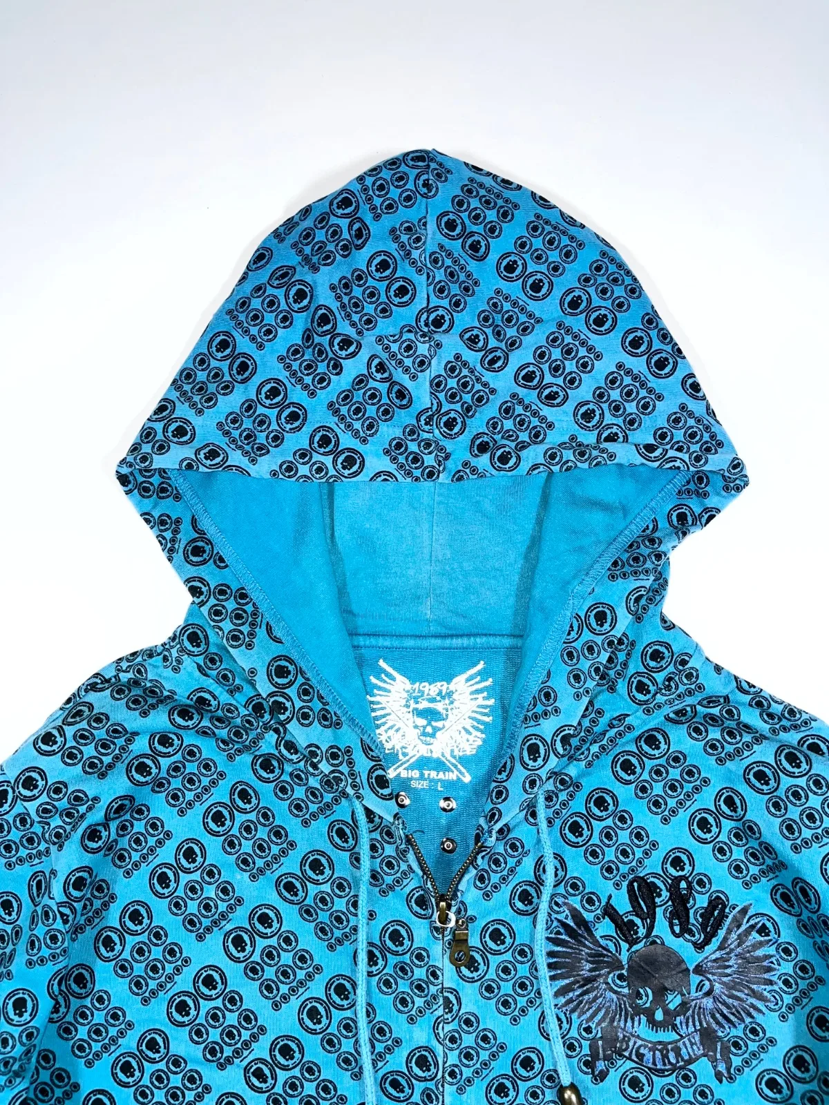 Big Train Osaka Rine Stone Zip-Up Hoodie — photo 2
