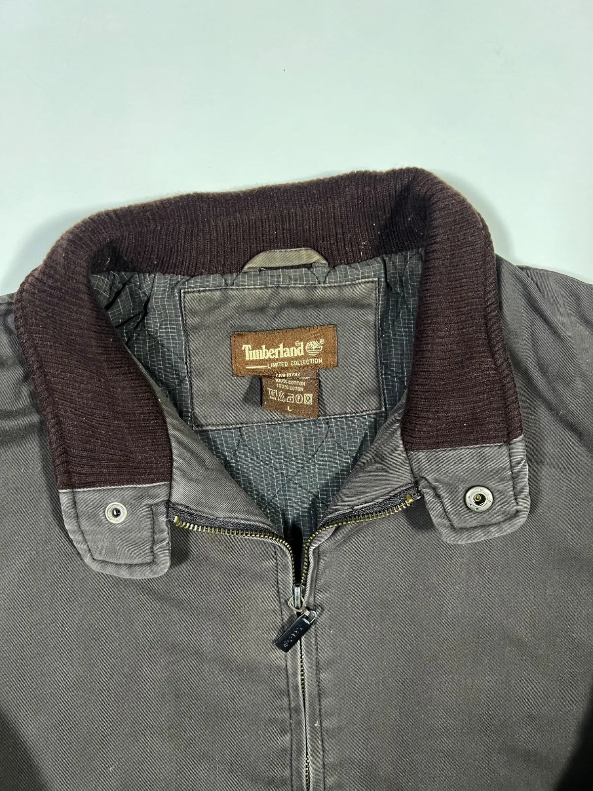 Vintage Timberlands Hard Cotton Jacket — photo 2