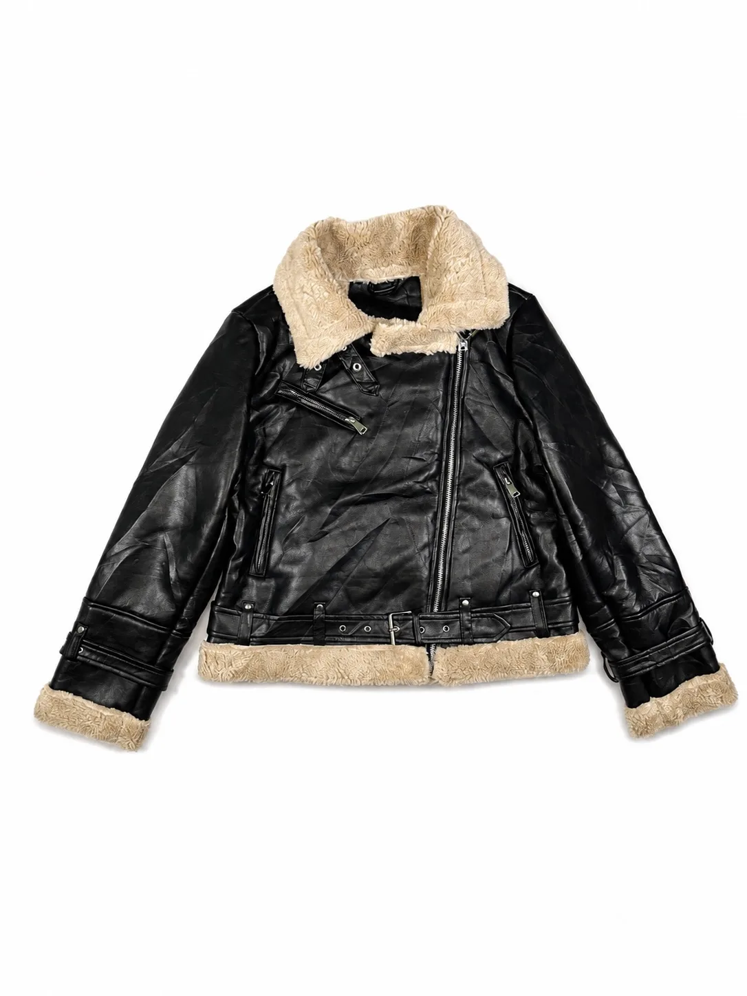 Vintage Premium Faux Leather Jacket — photo 4