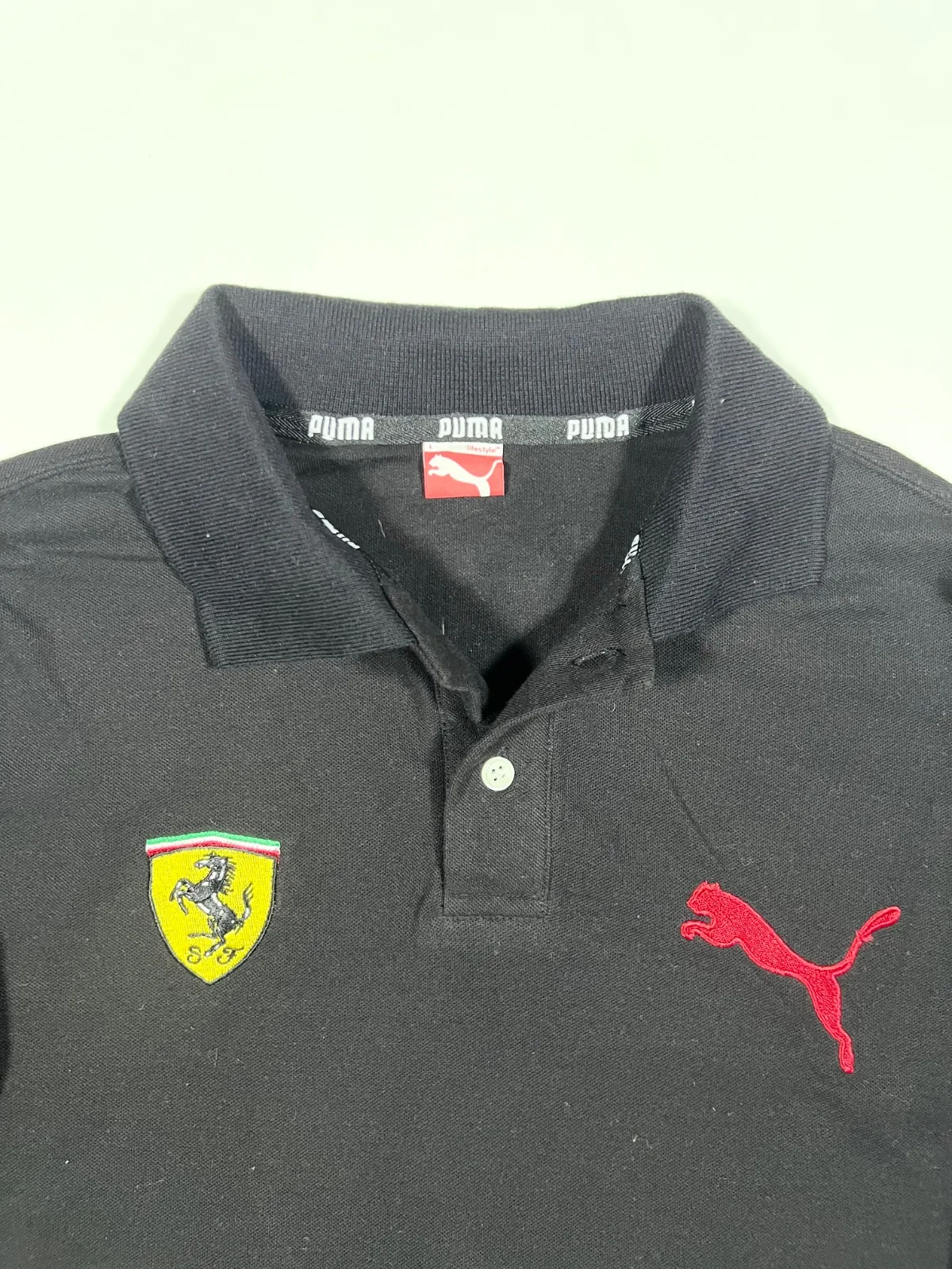 Vintage Puma X Ferrari Full Sleeve T-shirt — photo 2