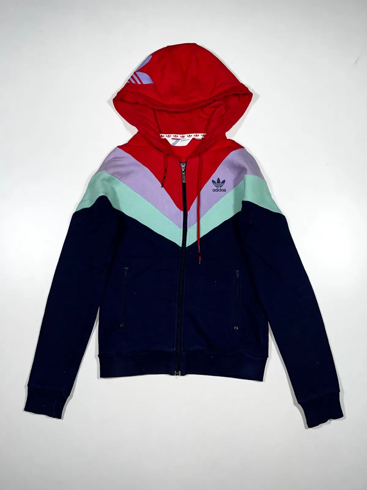 Vintage Adidas Zip-Up Hooded Jacket
