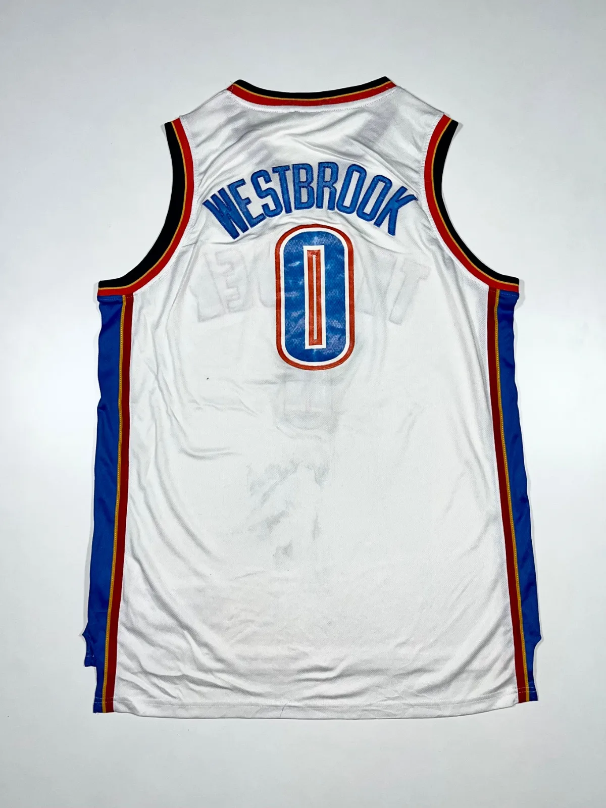 Vintage Adidas X NBA Thunder-0 Jearsy — photo 5