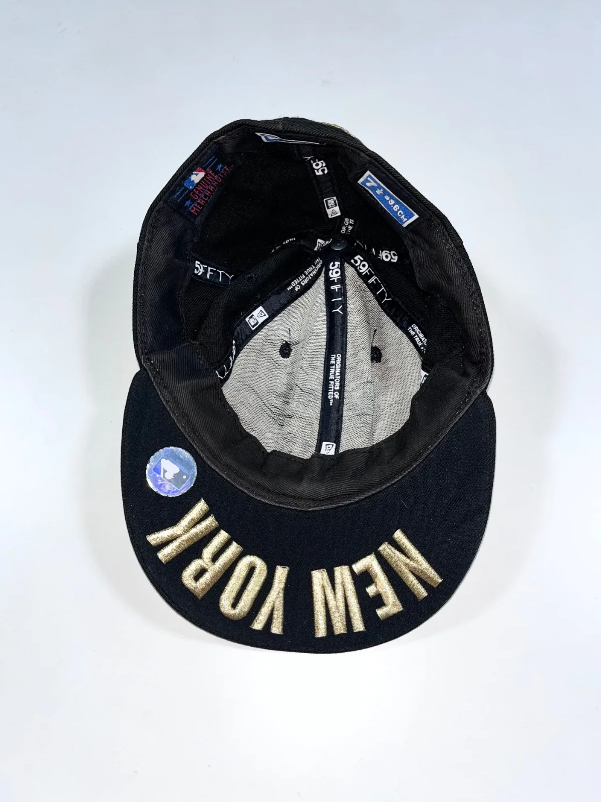 New Era 59FIFTY New York Yankees Gold Logo Fitted Cap — photo 6