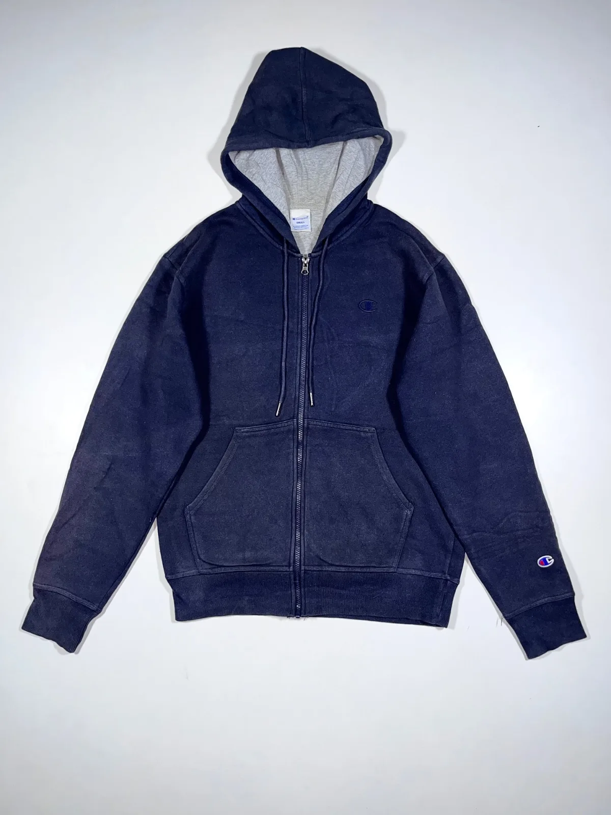 Vintage Champions Zip-Up Hooded Jacket