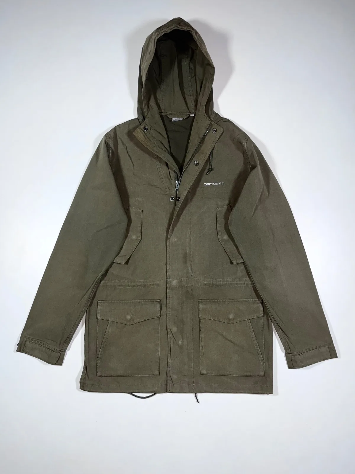 Vintage Carhartt Battel Park Hooded Jacket