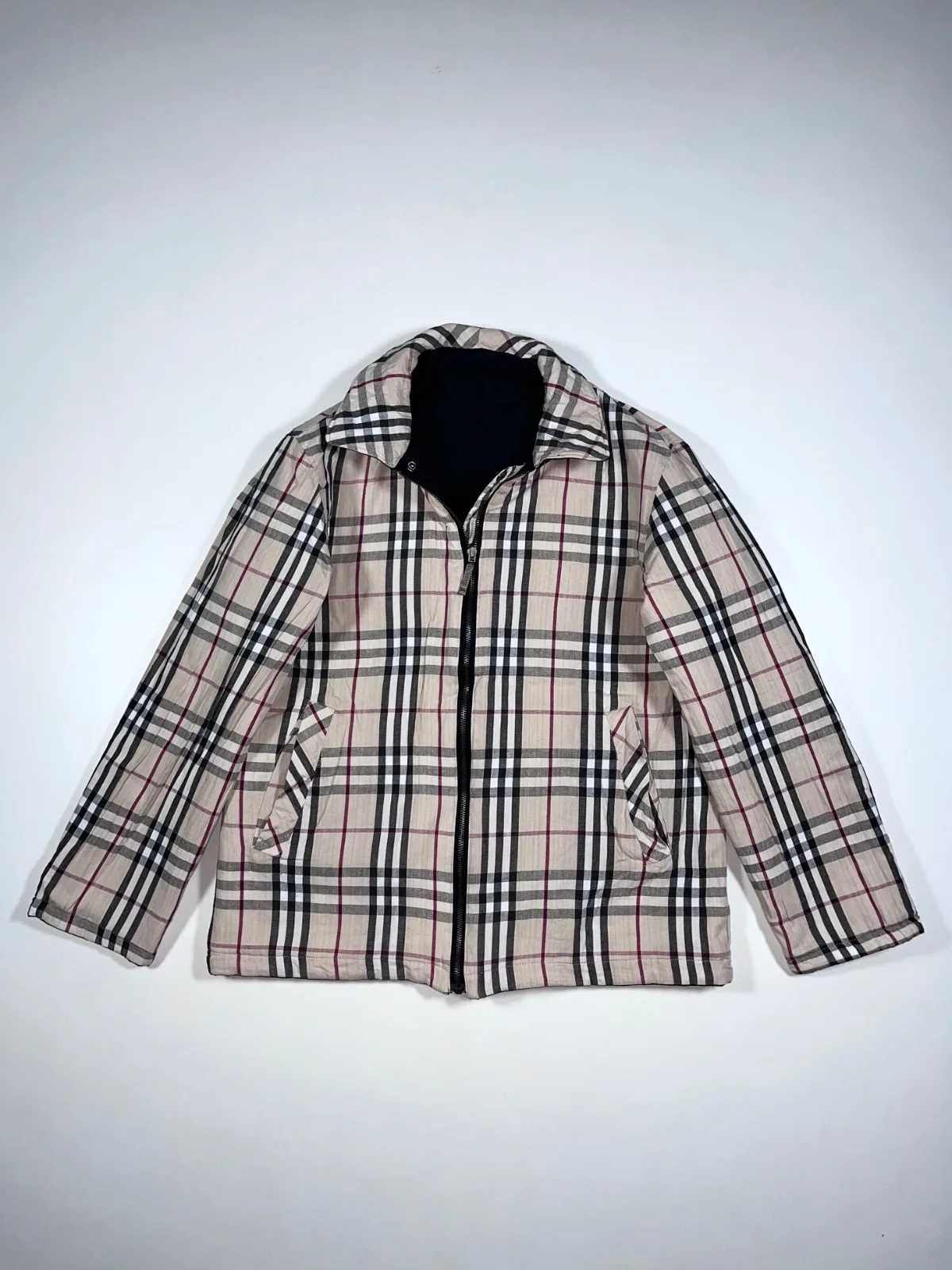 Burberrys Reversible Quilted Nova Check Jacket