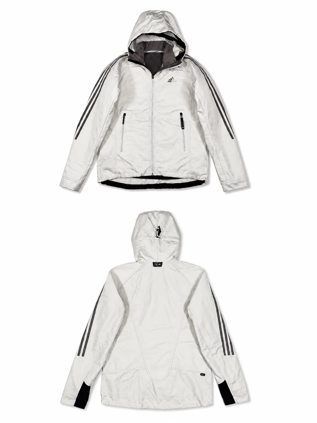 Vintage Adidas 2-in-1 Shell and fleece Jacket — photo 4