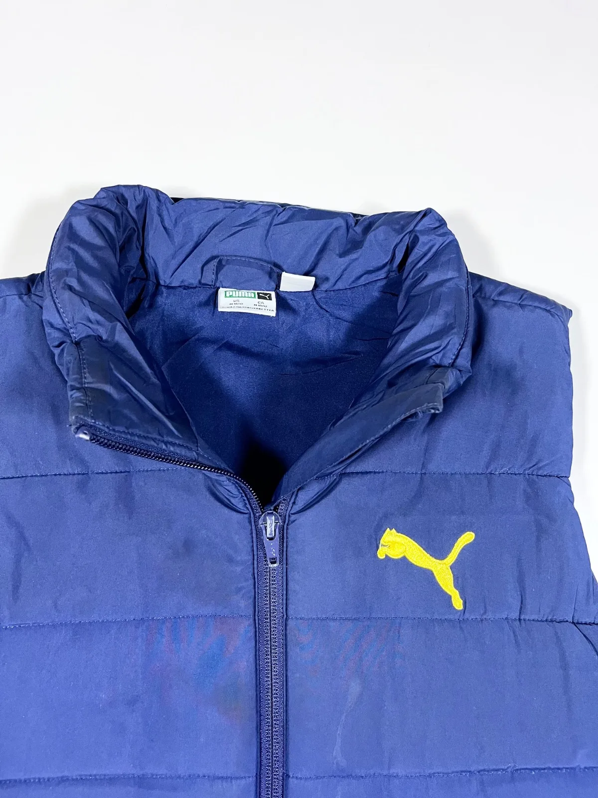 Vintage Puma Puffer Vest — photo 2
