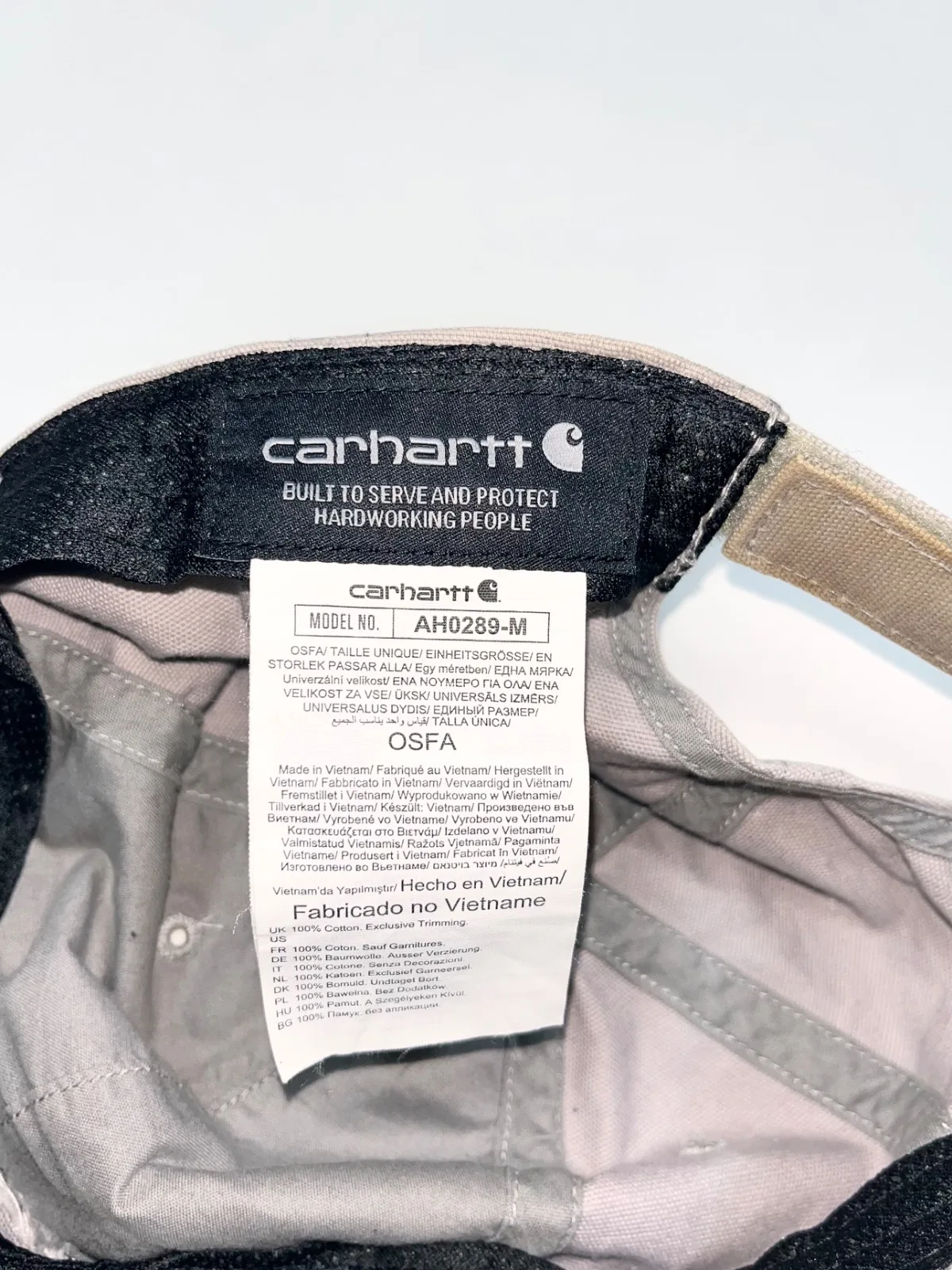 Vintage Carhartt WIP Logo Cap — photo 2