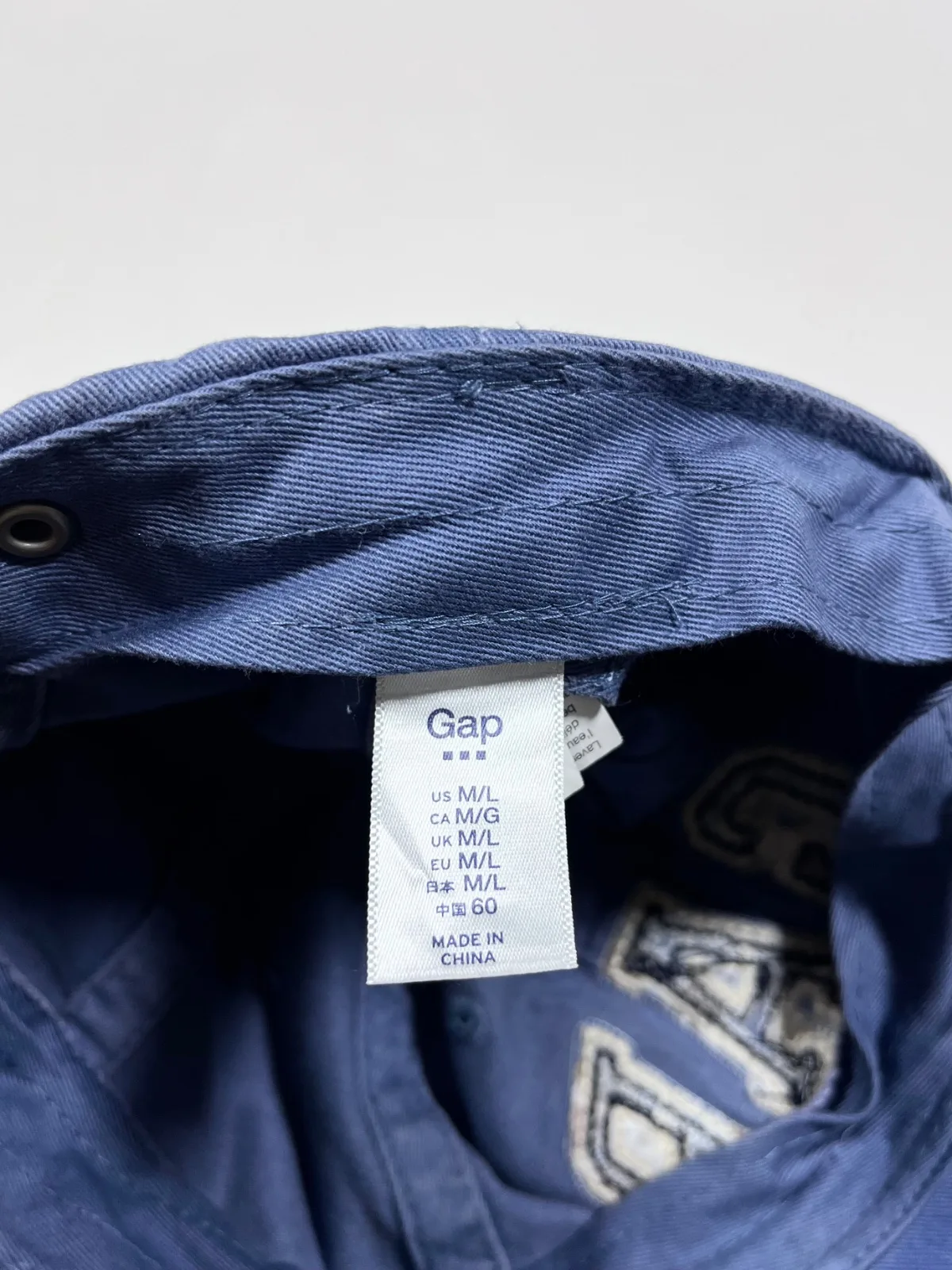 Vintage Gap Arc Logo Cap — photo 2
