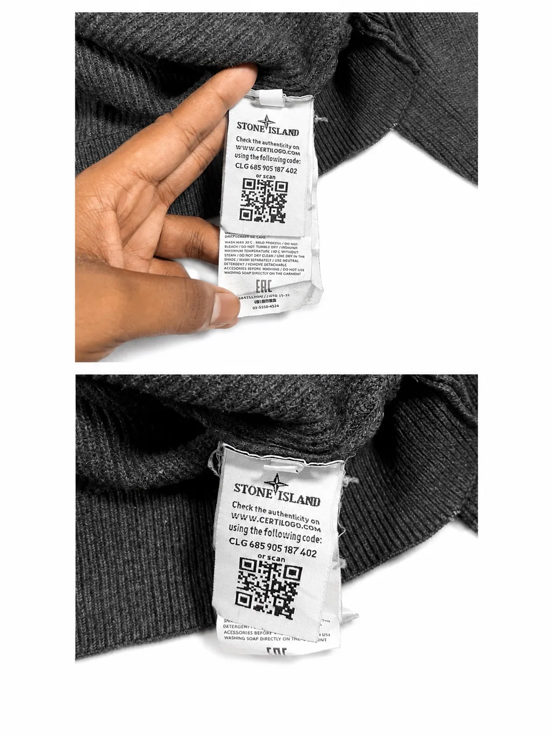 Stone Island Half-Zipper Pullover — photo 4