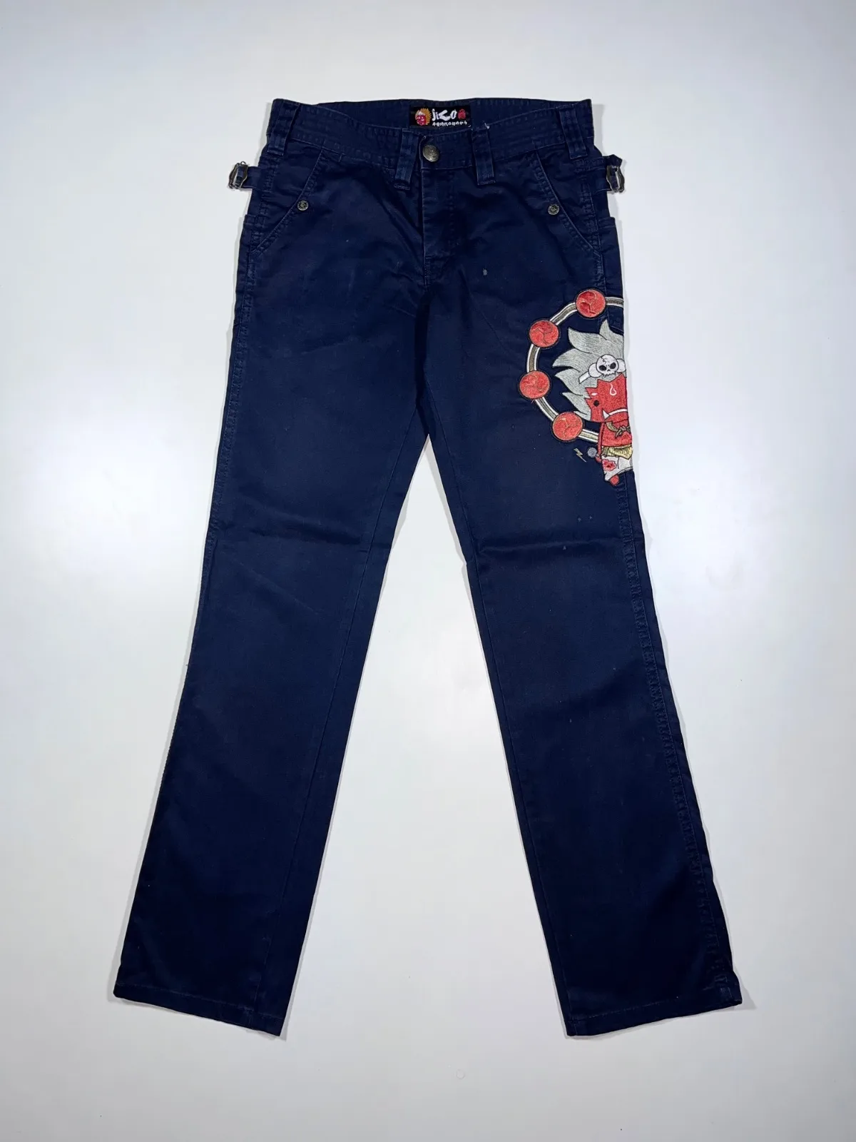 Jizo Bosatsu Embroidered Japanese Workwear Pant