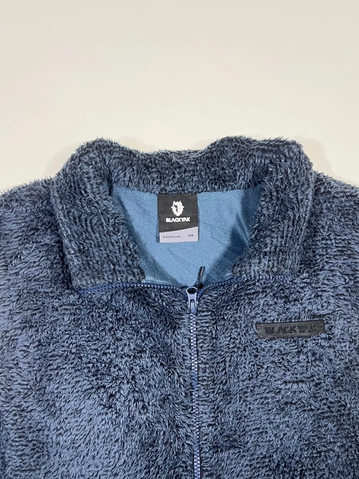 Vintage Black Yak Fleece Vest — photo 2