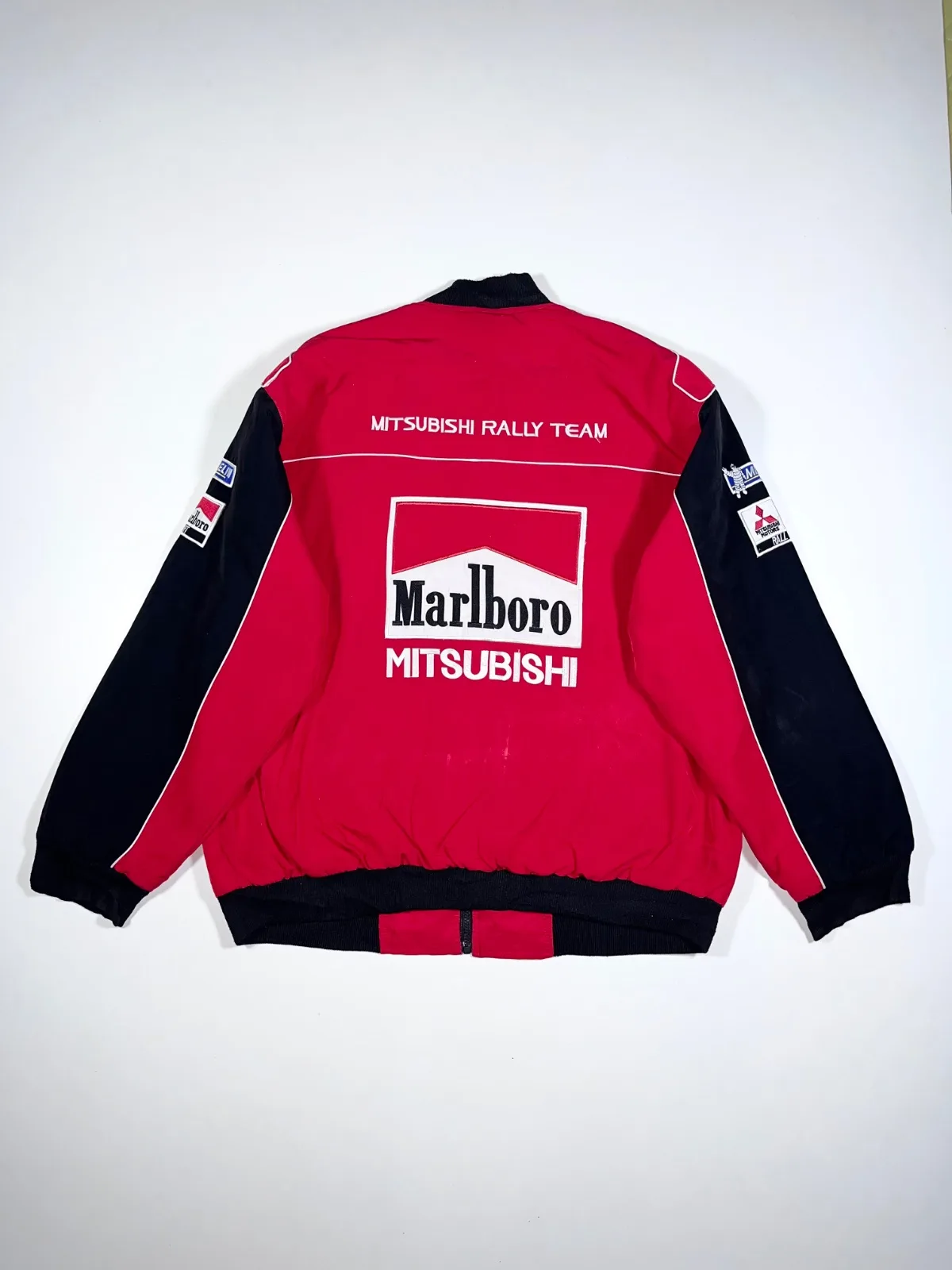 Vintage Mitsubishi Motors Rally Team Marlboro × Sparco Racing Bomber Jacket — photo 4