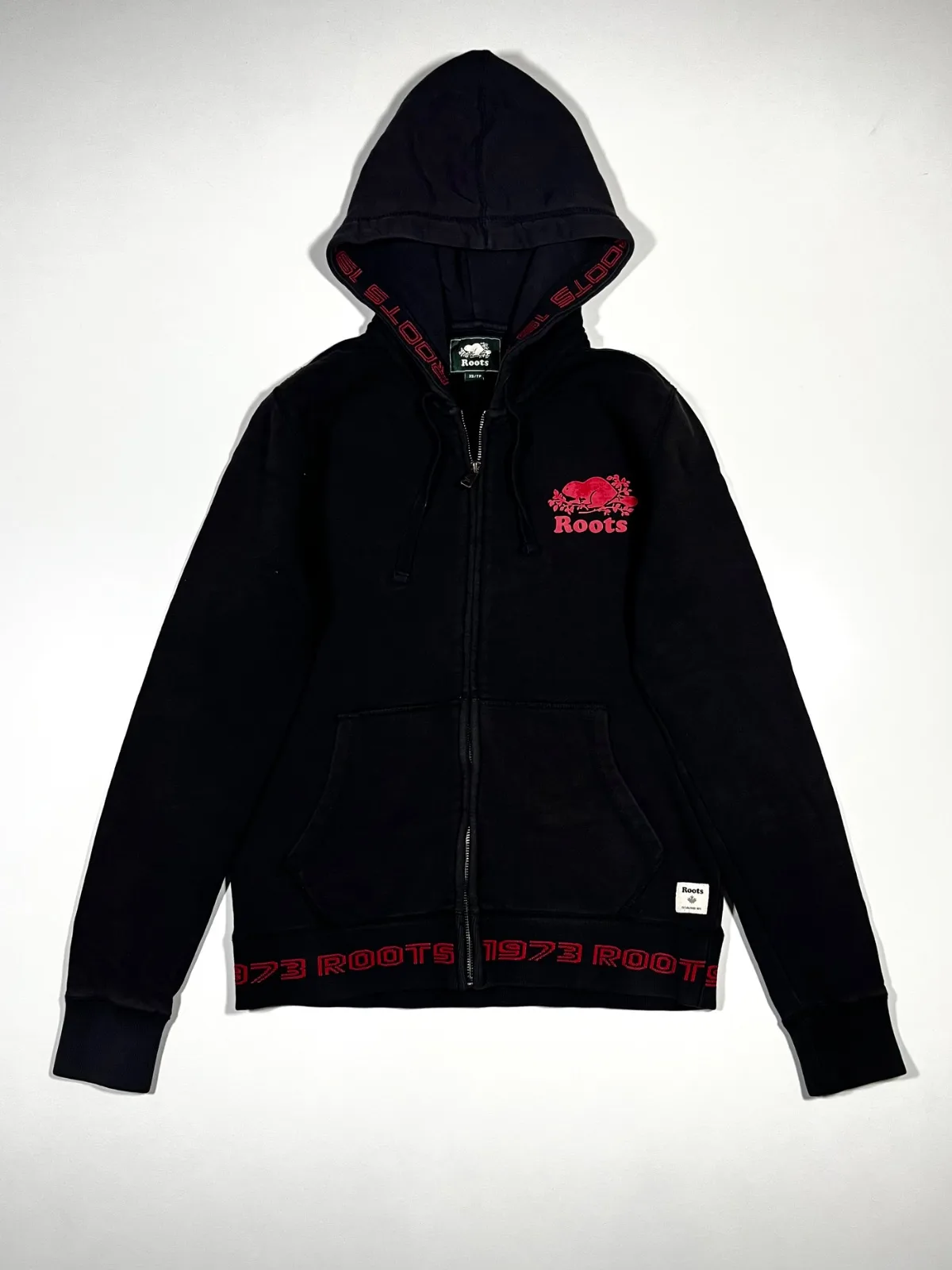 Vintage Roots Canada Zip-Up Hooded jacket