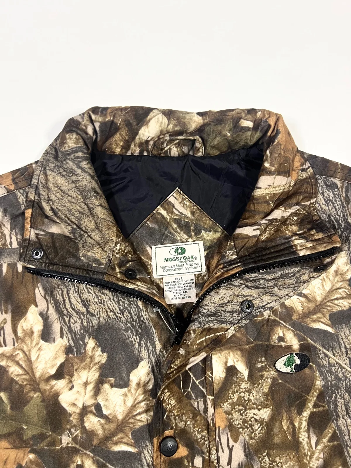 Vintage Mossyork Camouflaged Vest — photo 2