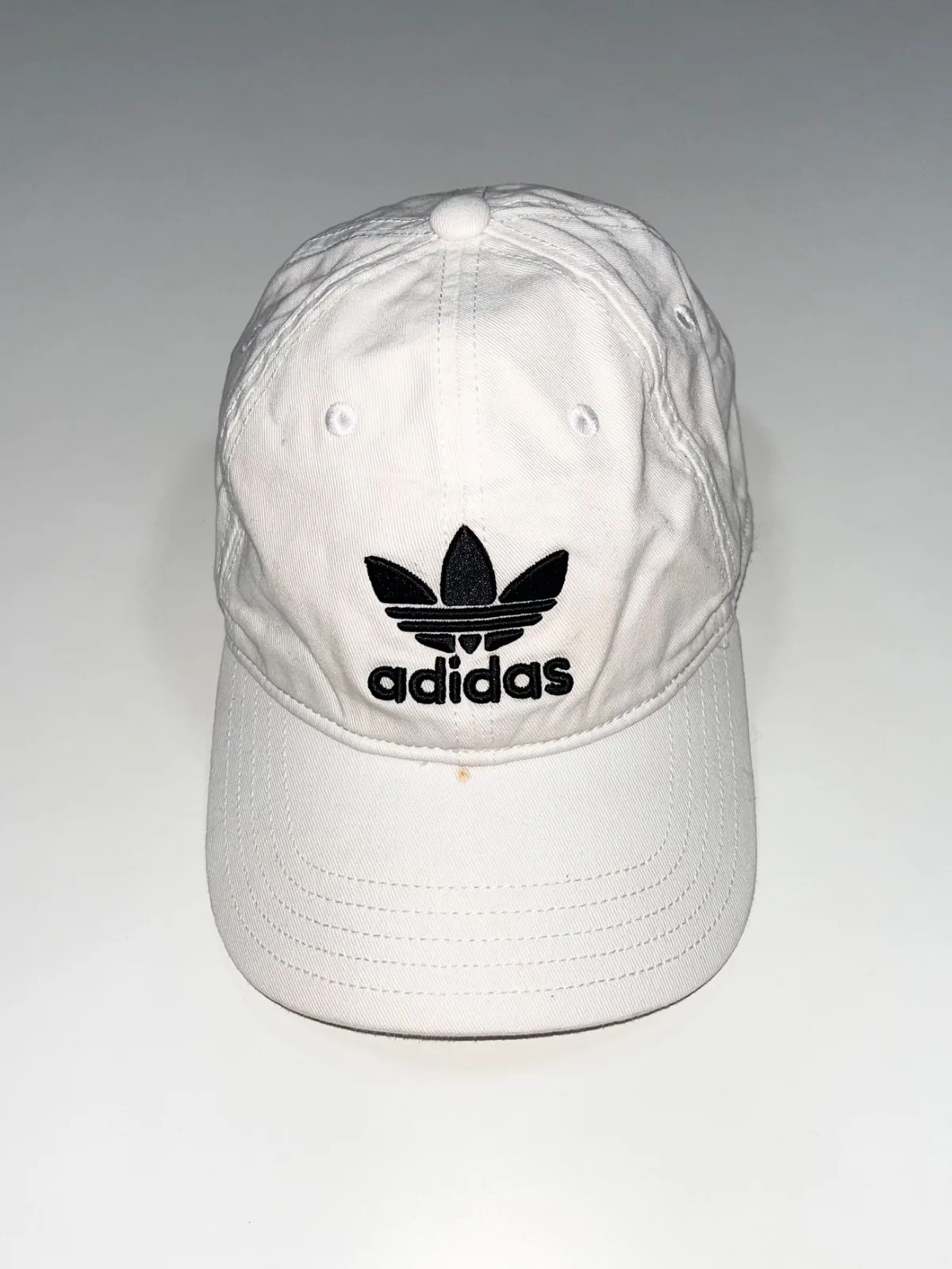 Vintage Adidas Adjust White Cap