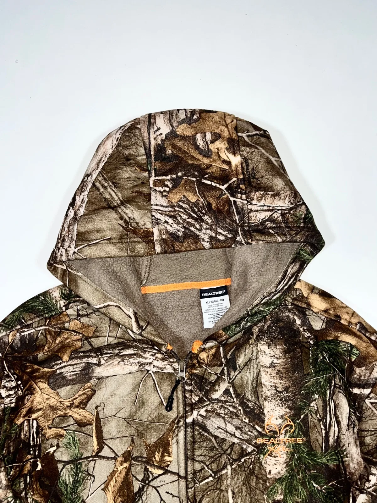 Realtree Zip-Up Oversized Hooded Jacket — photo 2