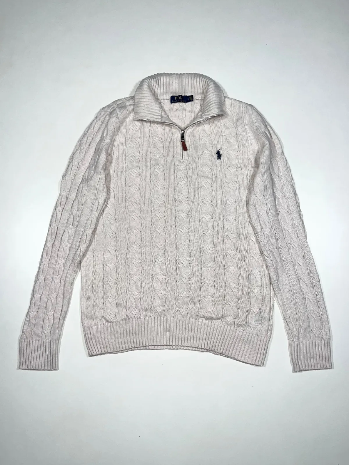Polo Ralph Lauren Kable Knitted Quarter Zipper Pullover