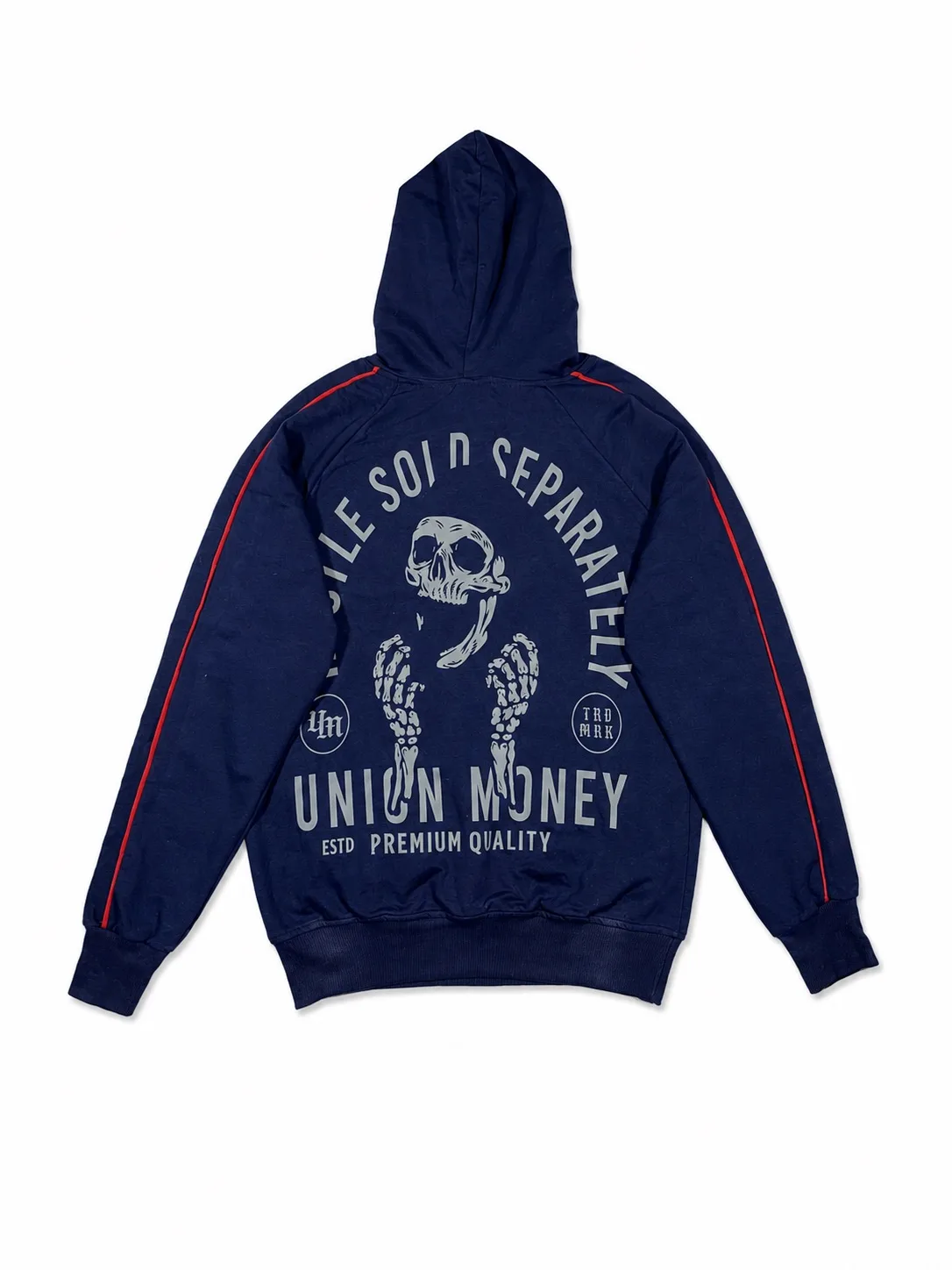 Vintage Skull Graphic Printed hoodie — photo 2