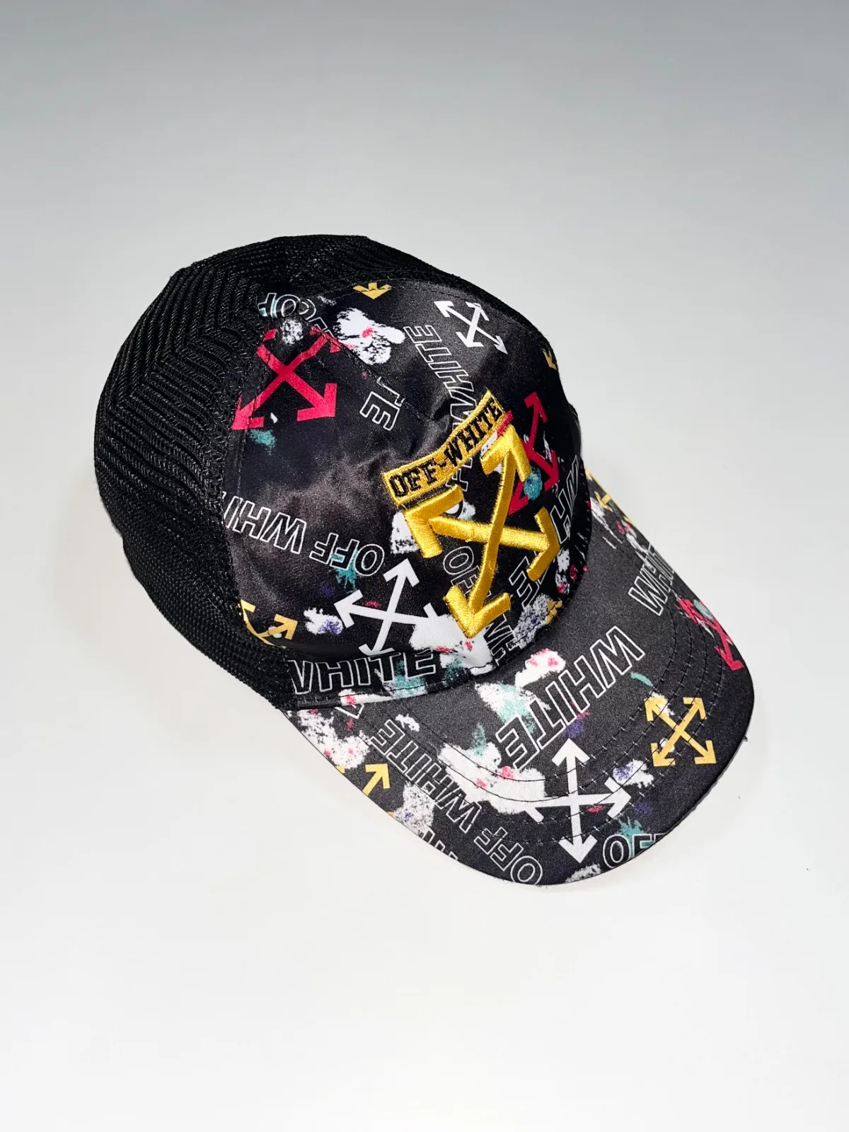 Vintage Off-White Embroidered Logo Cap — photo 3