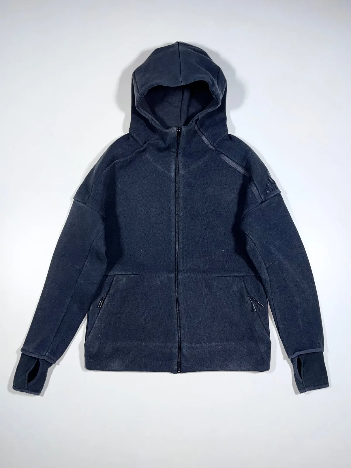 Vintage Adidas Zip-Up Hooded Jacket
